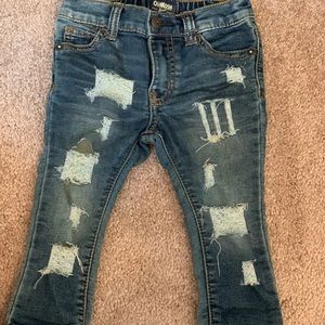BRAND NEW! Custom distressed baby jeans!